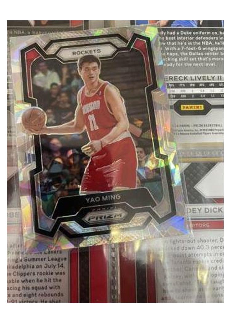 2023-24 Panini Prizm Base Set Yao Ming #199 card
