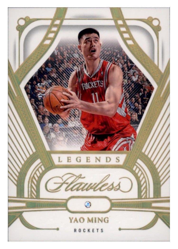 2023 Panini Flawless Yao Ming #102 card