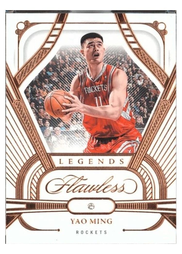 2023 Panini Flawless Yao Ming #102 card
