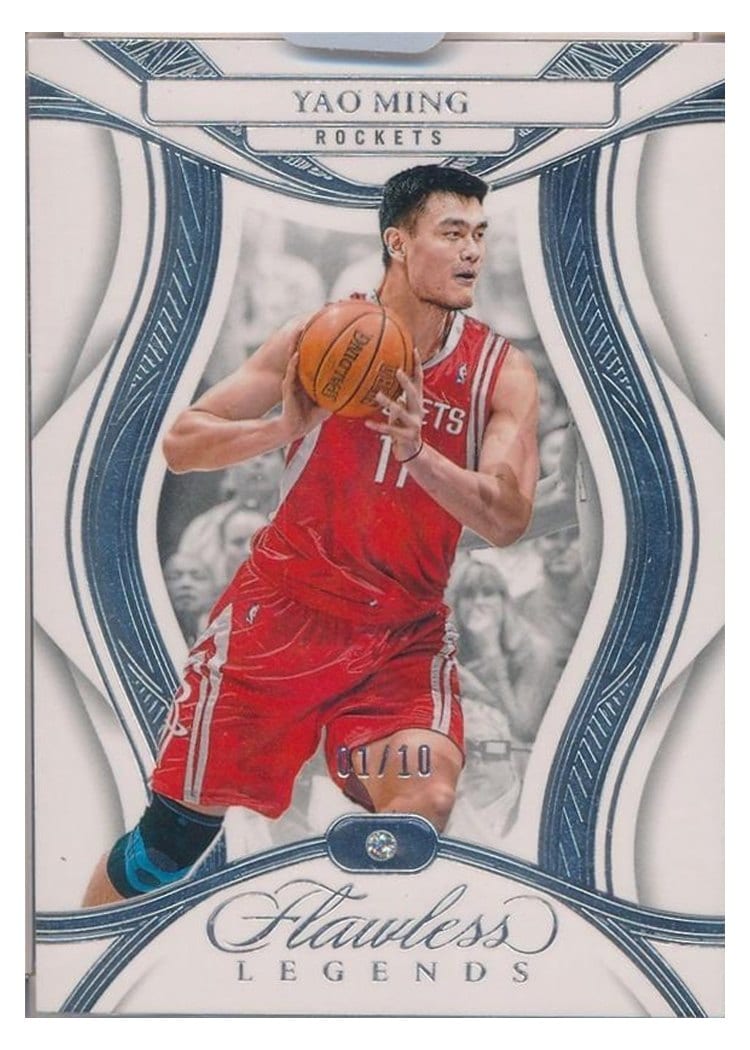 2024 Panini Flawless Yao Ming #119 card
