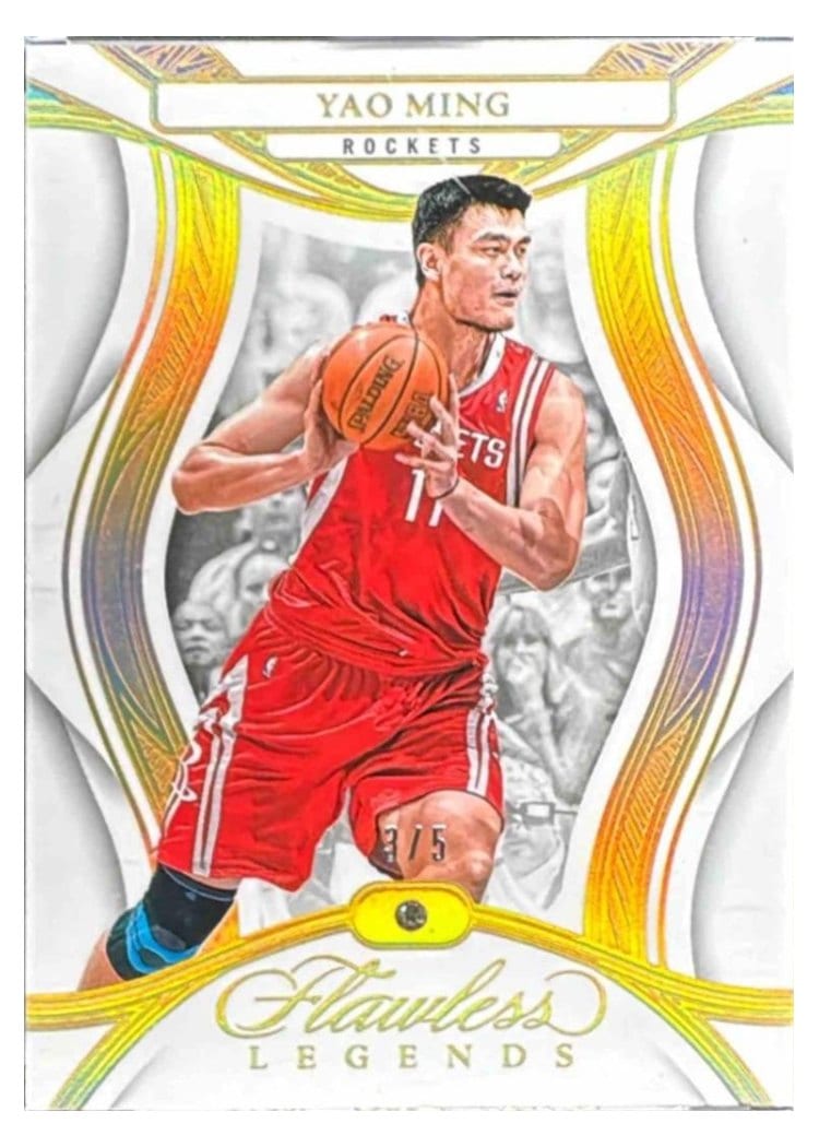 2024 Panini Flawless Yao Ming #119 card