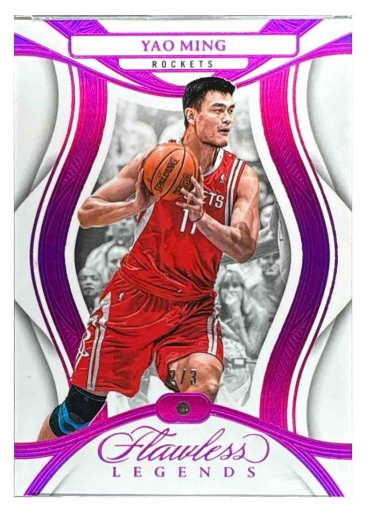2024 Panini Flawless Yao Ming #119 card