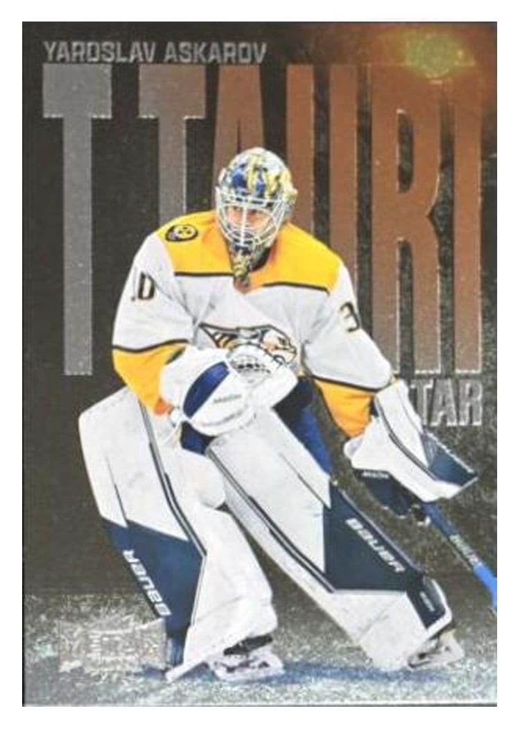 2023-24 SkyBox Metal Universe T Tauri Phase Yaroslav Askarov #TTP-15 card