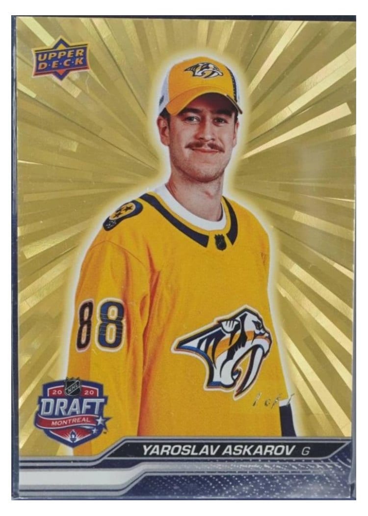 2023-24 Upper Deck Base Set Yaroslav Askarov #743 card