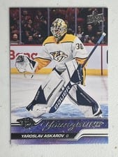 2023 Upper Deck Yaroslav Askarov #204 card