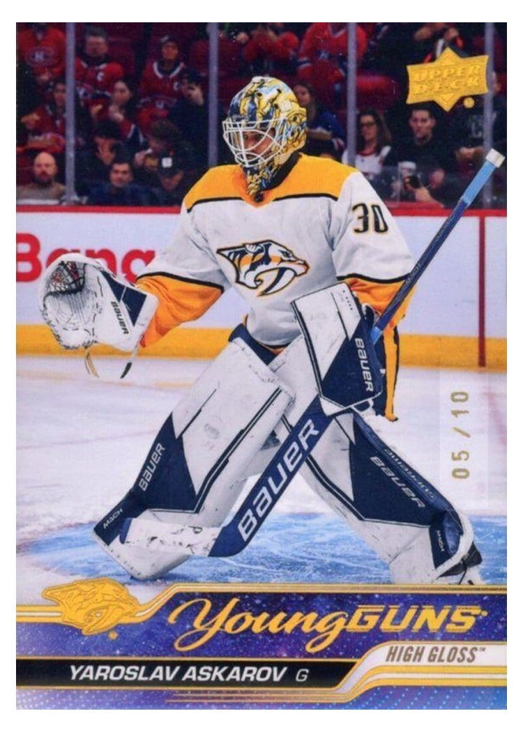 2023 Upper Deck Yaroslav Askarov #204 card