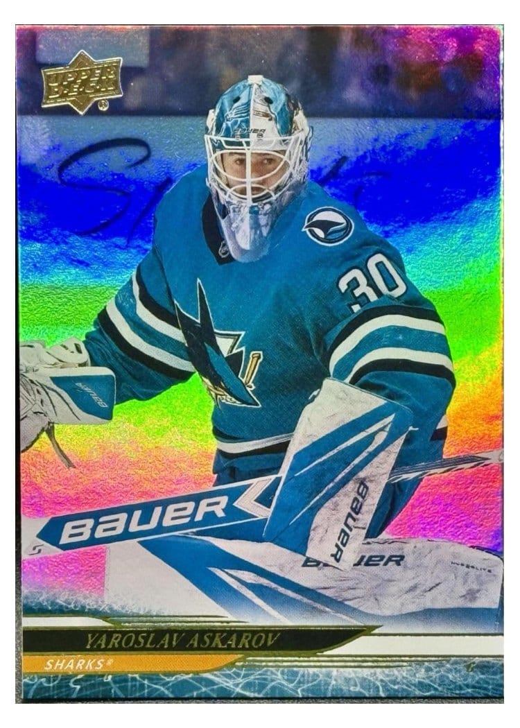 2024-25 Upper Deck Base Set Yaroslav Askarov Silver Foil #605 card