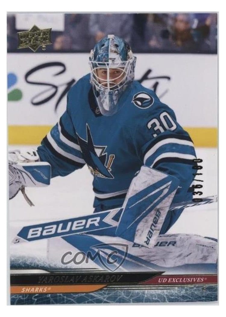 2024-25 Upper Deck Base Set Yaroslav Askarov #605 card
