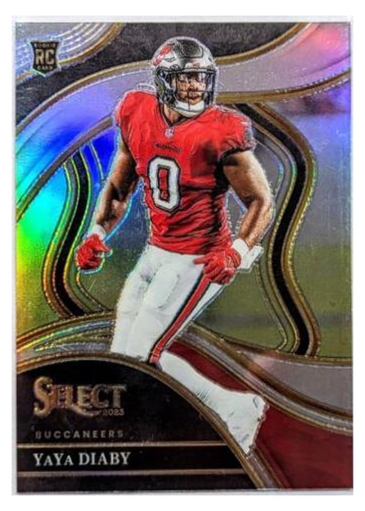 2023 Panini Select Base Set YaYa Diaby Silver Prizm #204 card