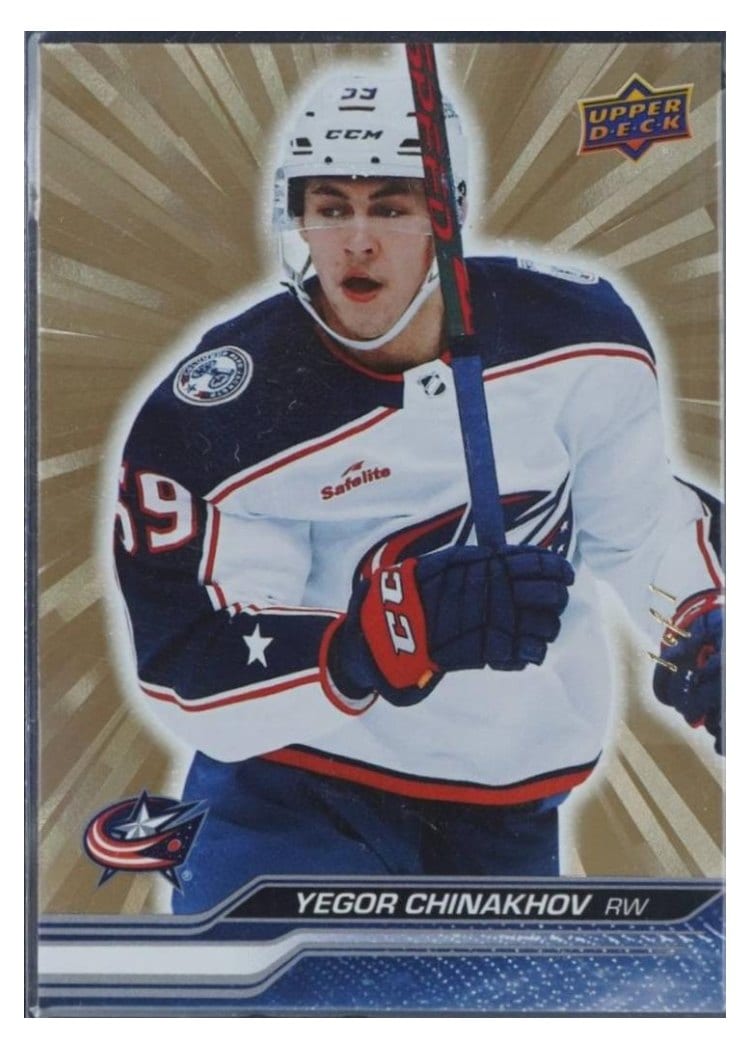 2023 Upper Deck Yegor Chinakhov #54 card