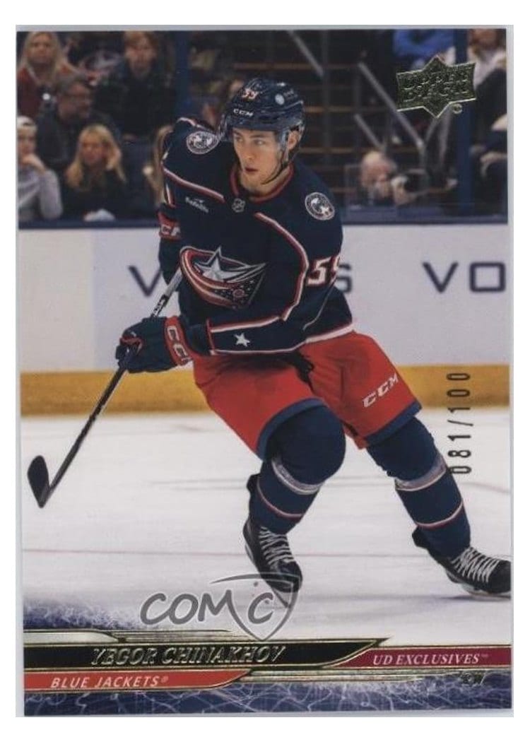 2024-25 Upper Deck Base Set Yegor Chinakhov #57 card