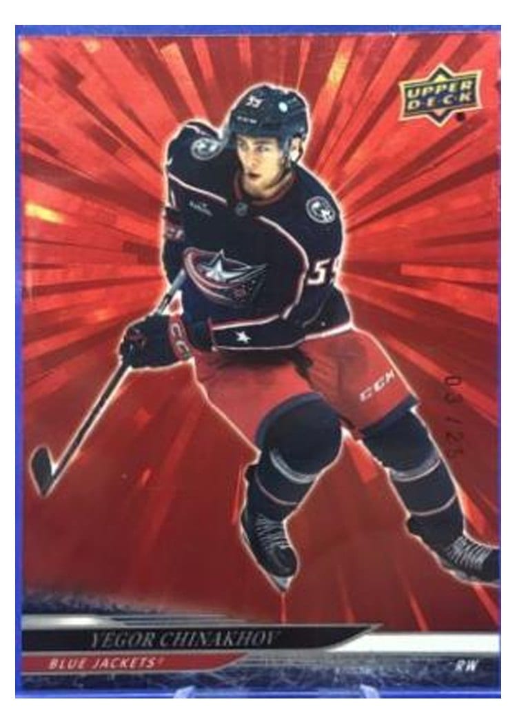 2024-25 Upper Deck Base Set Yegor Chinakhov #57 card