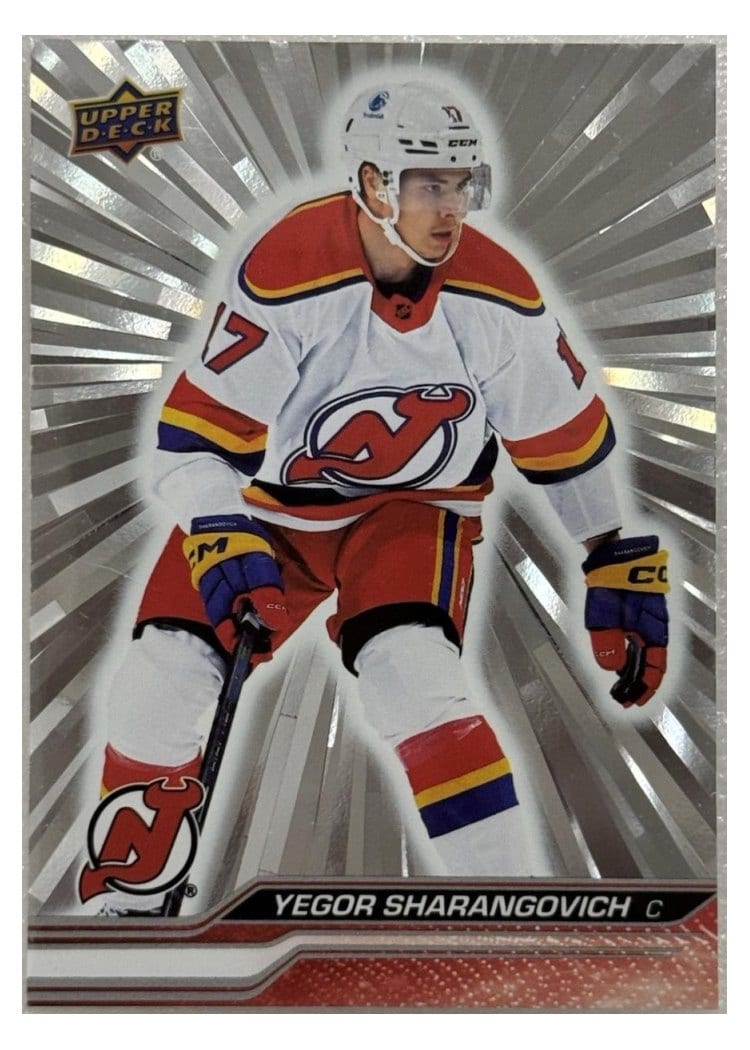 2023-24 Upper Deck Base Set Yegor Sharangovich #361 card