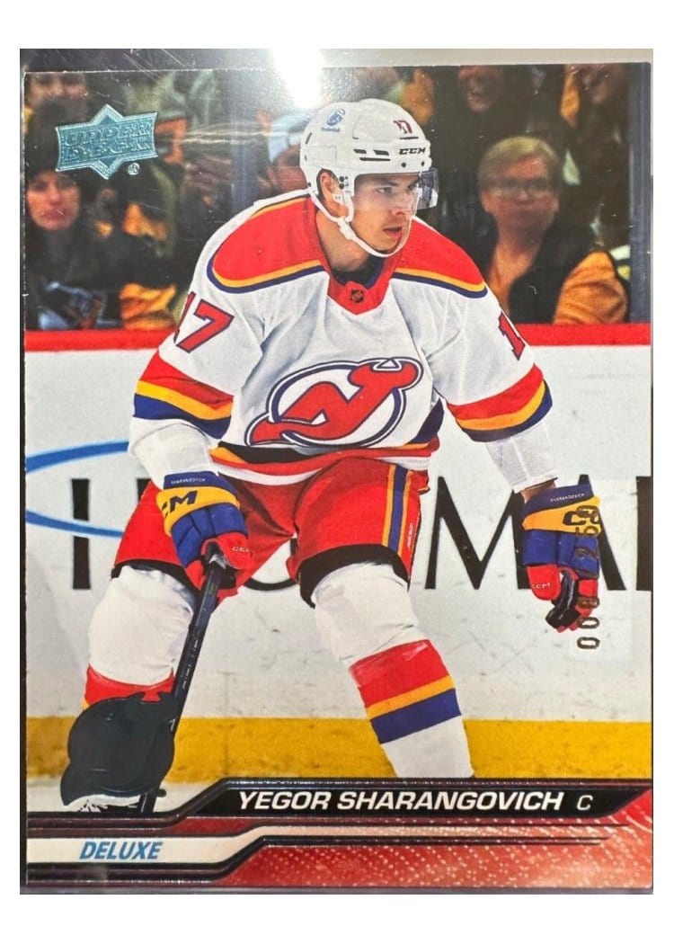 2023-24 Upper Deck Base Set Yegor Sharangovich #361 card