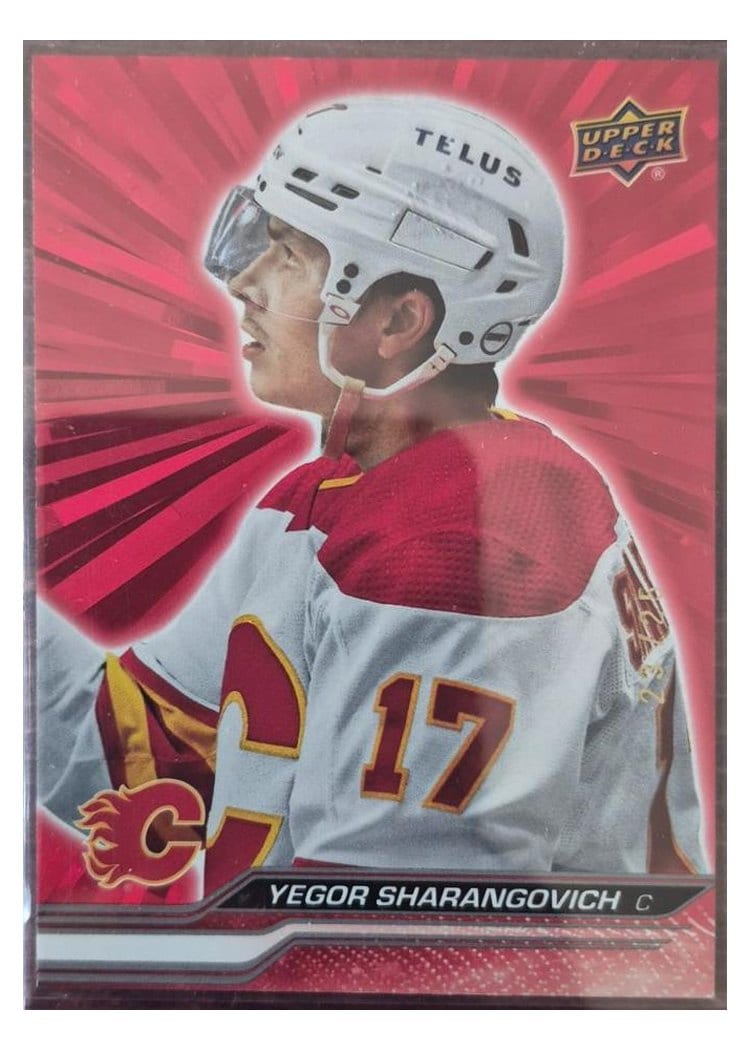 2023-24 Upper Deck Base Set Yegor Sharangovich #520 card