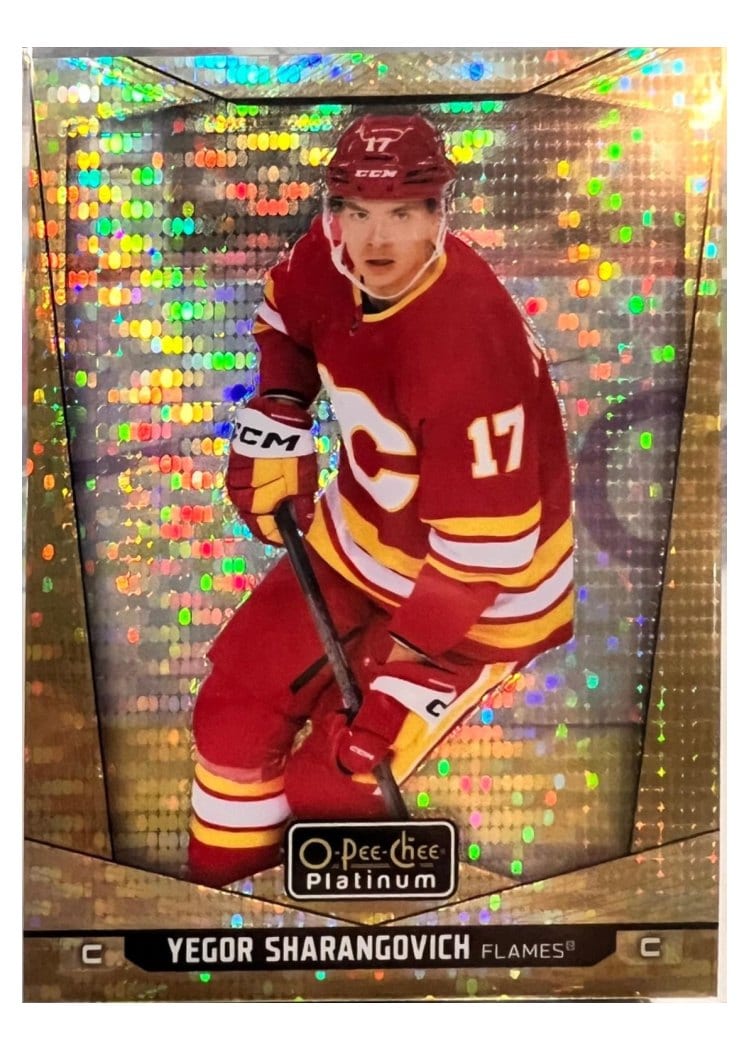 2024-25 O-Pee-Chee Platinum Base Set Yegor Sharangovich #74 card