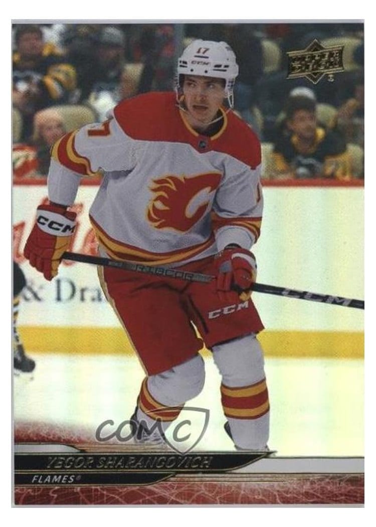 2024-25 Upper Deck Base Set Yegor Sharangovich #33 card
