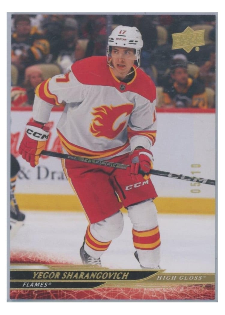 2024-25 Upper Deck Base Set Yegor Sharangovich #33 card