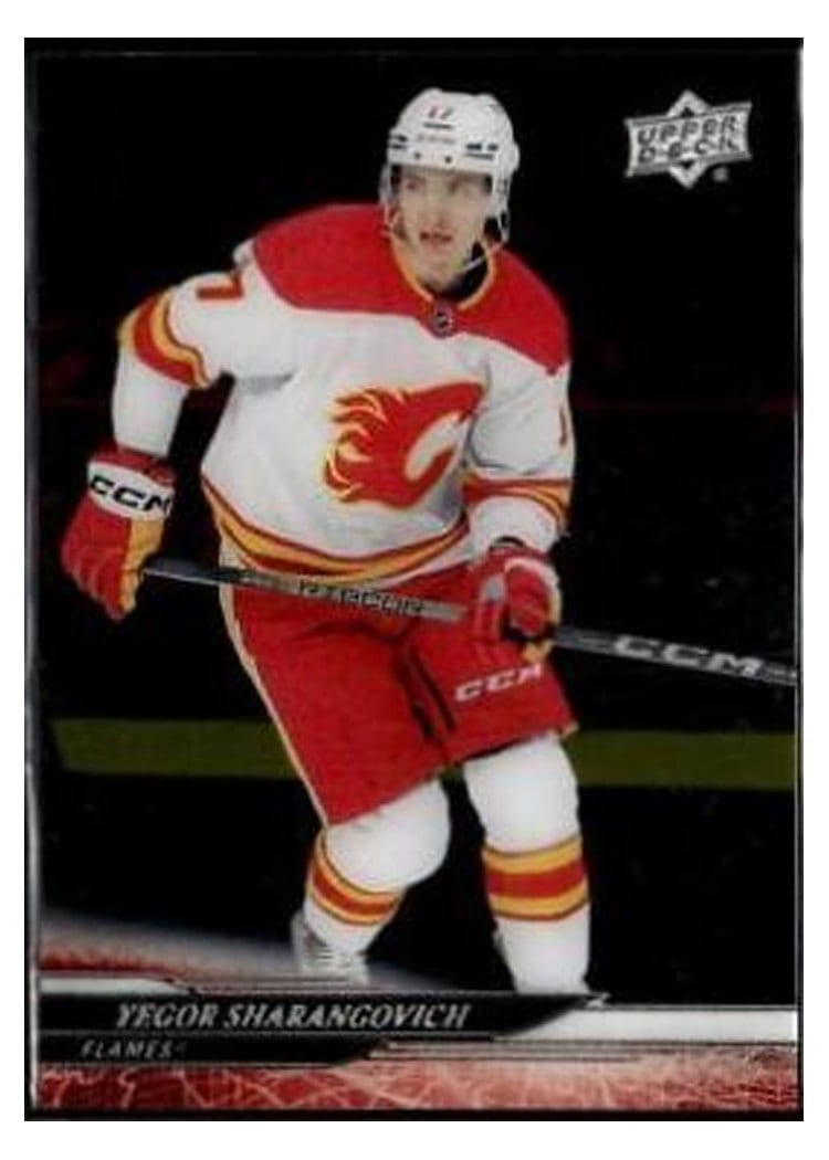 2024-25 Upper Deck Base Set Yegor Sharangovich #33 card