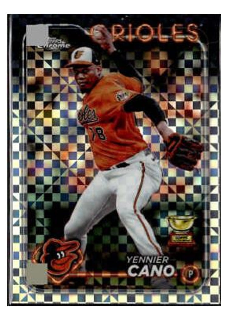 2024 Topps Chrome Base Set Yennier Cano #130 card