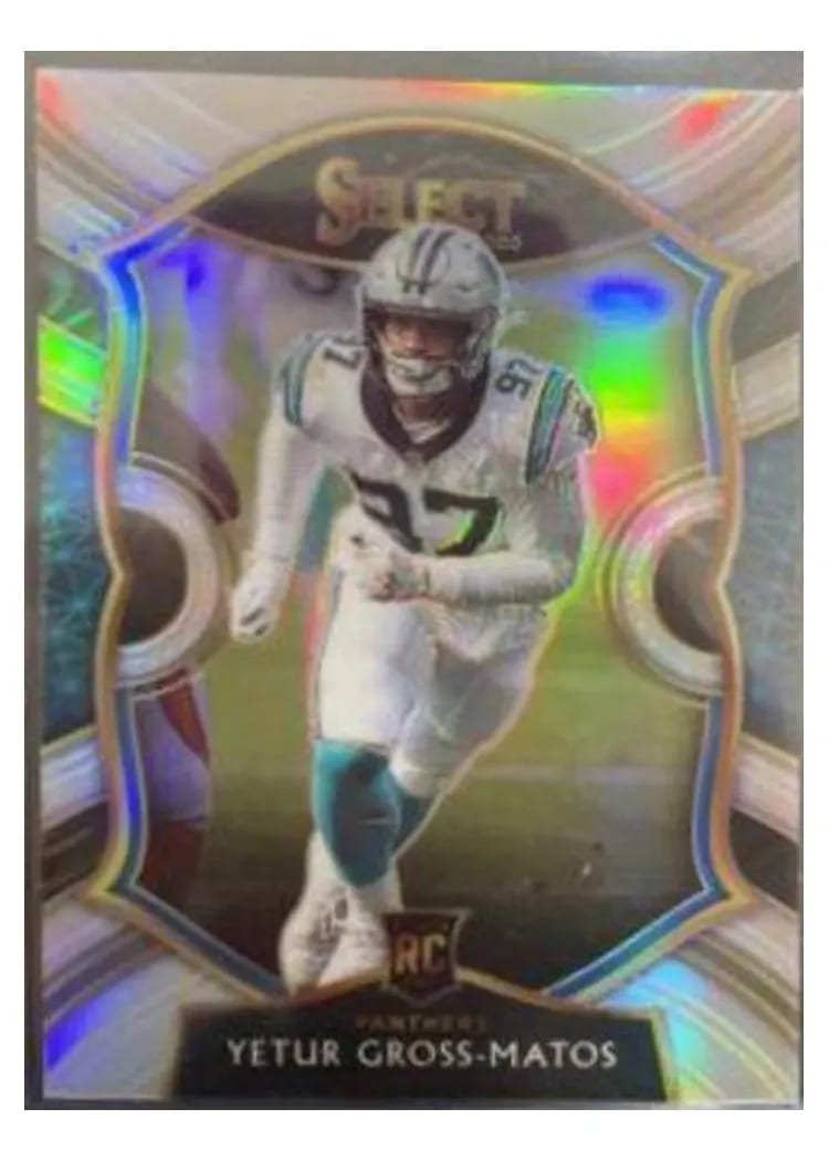 2020 Panini Select Base Set Yetur Gross-Matos Silver Prizm #94 card