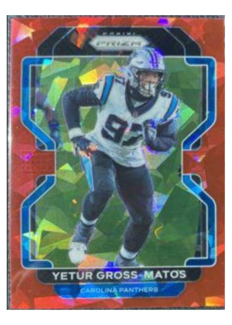 2021 Panini Prizm Base Set Yetur Gross-Matos #319 card