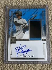 2024 Panini Impeccable Elegance Prospect Jersey Autographs Yiddi Cappe #EPJ-YC card