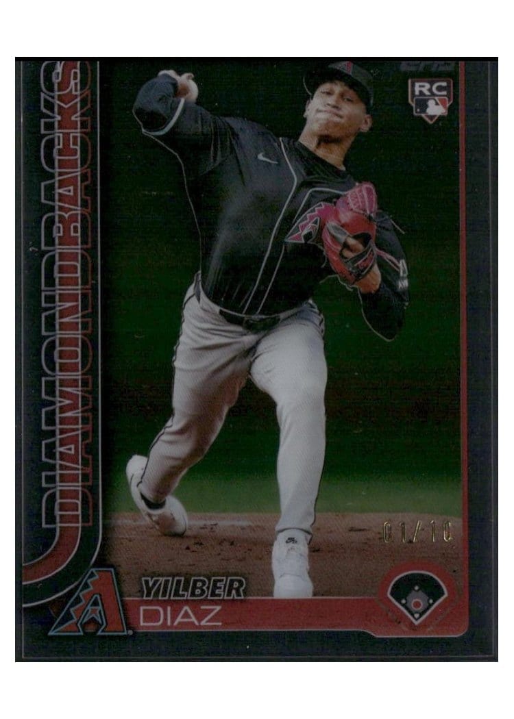2025 Topps Base Set Yilber Diaz Clear #104 card