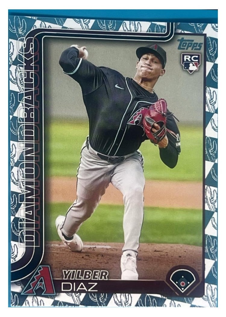 2025 Topps Base Set Yilber Diaz #104 card