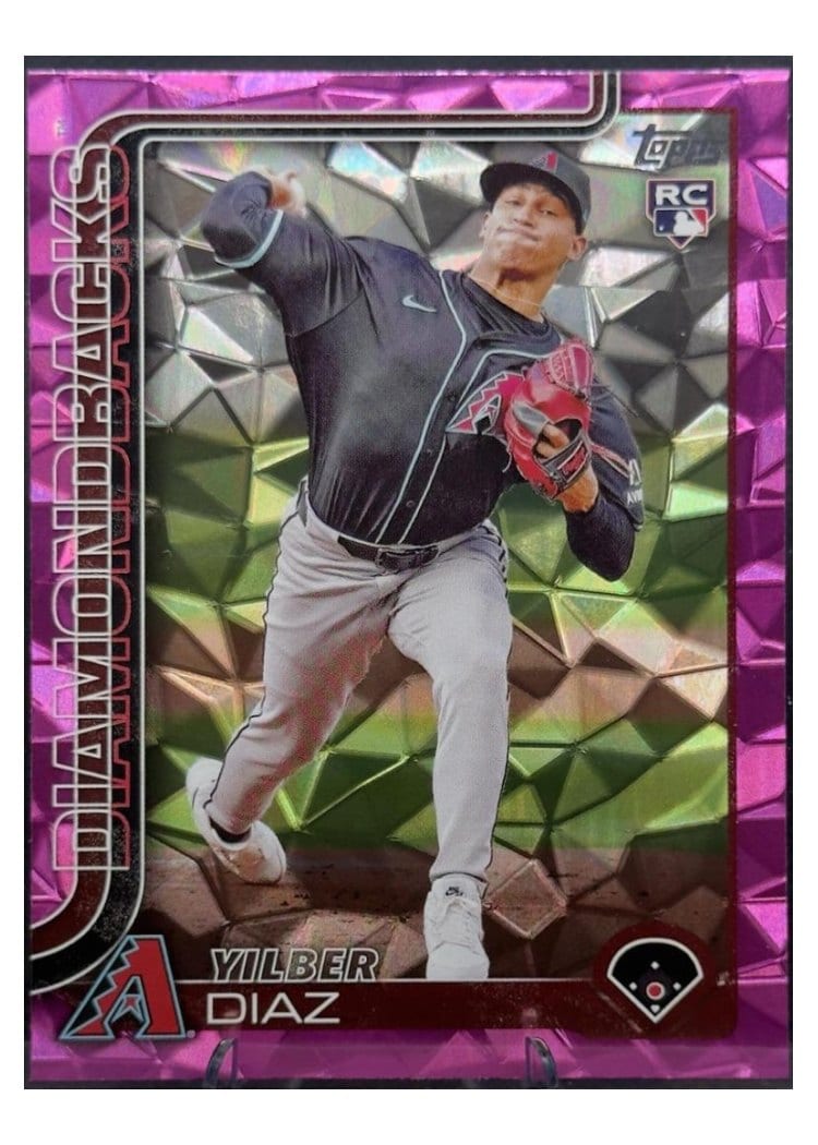 2025 Topps Base Set Yilber Diaz #104 card
