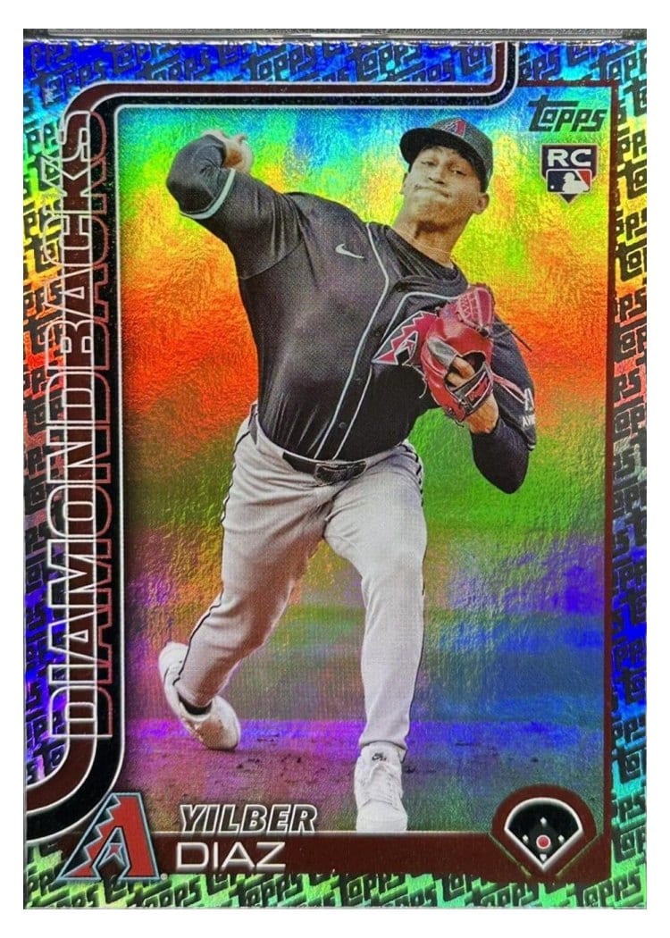 2025 Topps Base Set Yilber Diaz #104 card