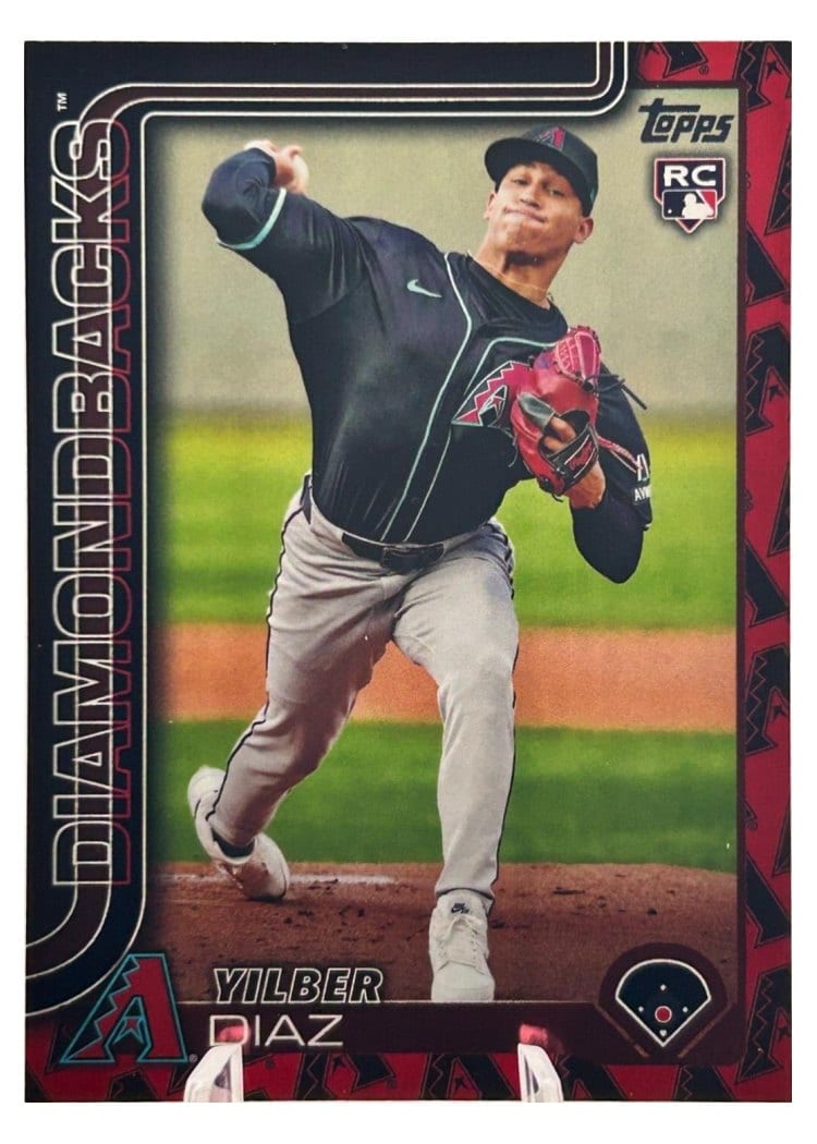 2025 Topps Base Set Yilber Diaz #104 card