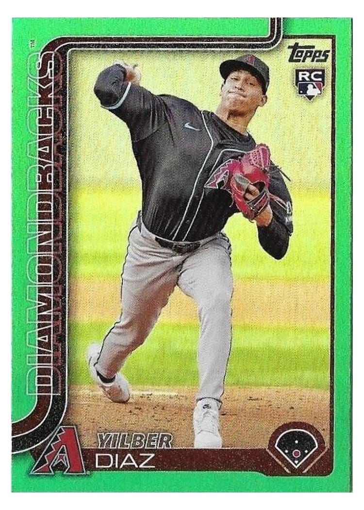 2025 Topps Base Set Yilber Diaz #104 card