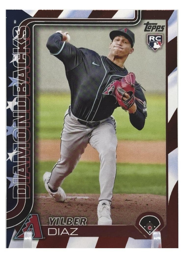 2025 Topps Base Set Yilber Diaz #104 card