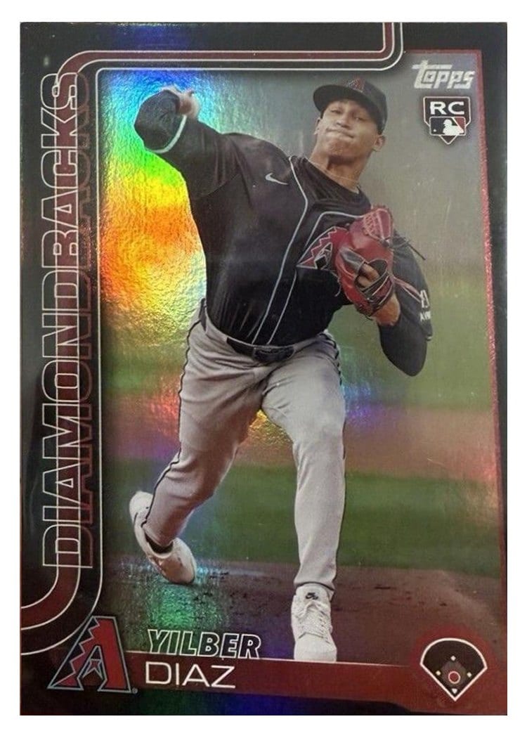 2025 Topps Base Set Yilber Diaz #104 card