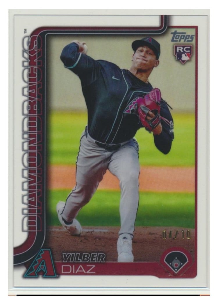 2025 Topps Base Set Yilber Diaz #104 card