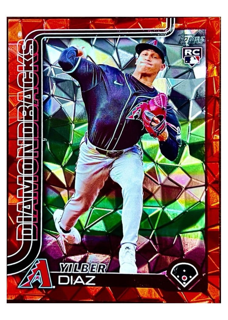 2025 Topps Base Set Yilber Diaz #104 card
