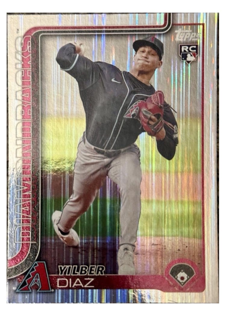 2025 Topps Base Set Yilber Diaz #104 card
