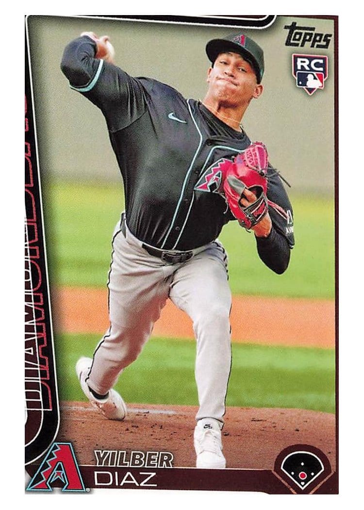 2025 Topps Base Set Yilber Diaz #104 card