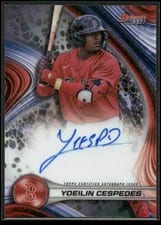2024 Bowman's Best Best of 2024 Autographs Yoeilin Cespedes #B24-YC card