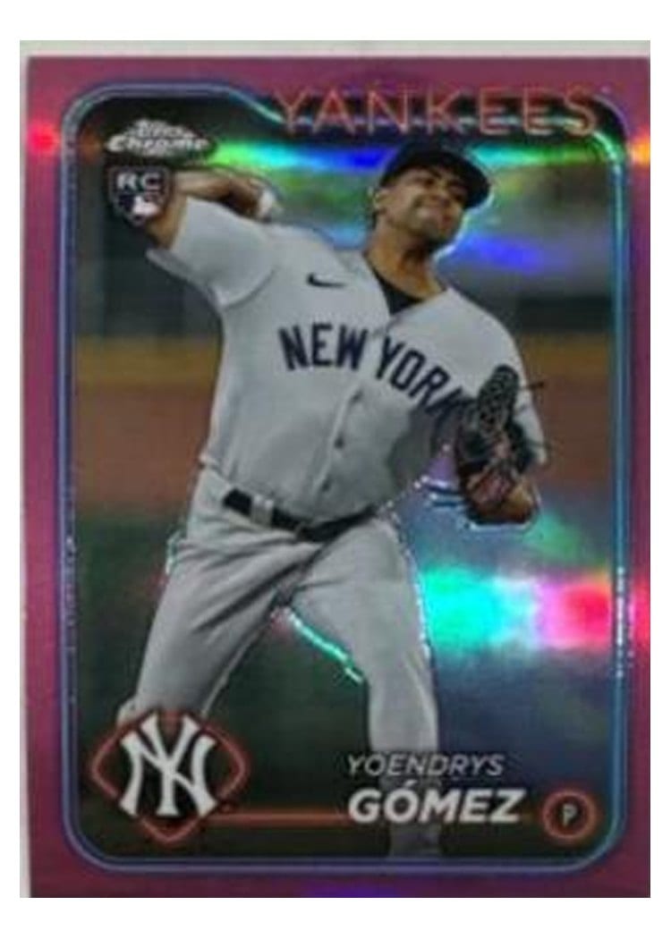 2024 Topps Chrome Base Set Yoendrys Gómez #160 card