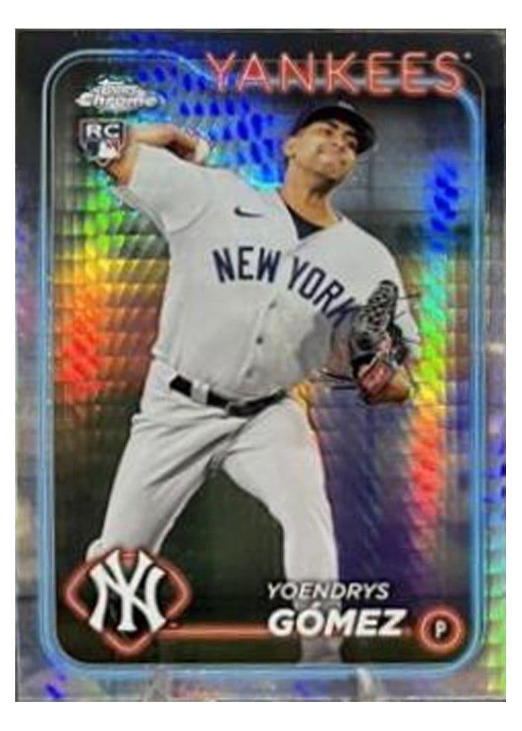 2024 Topps Chrome Base Set Yoendrys Gómez #160 card