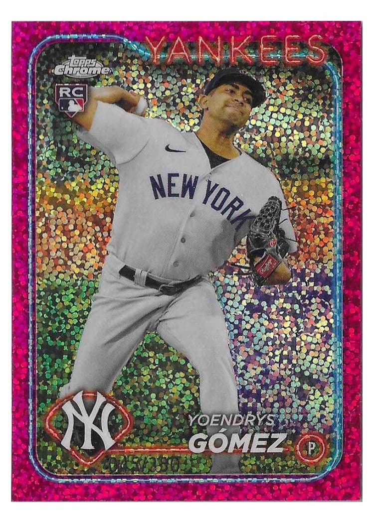 2024 Topps Chrome Base Set Yoendrys Gómez #160 card