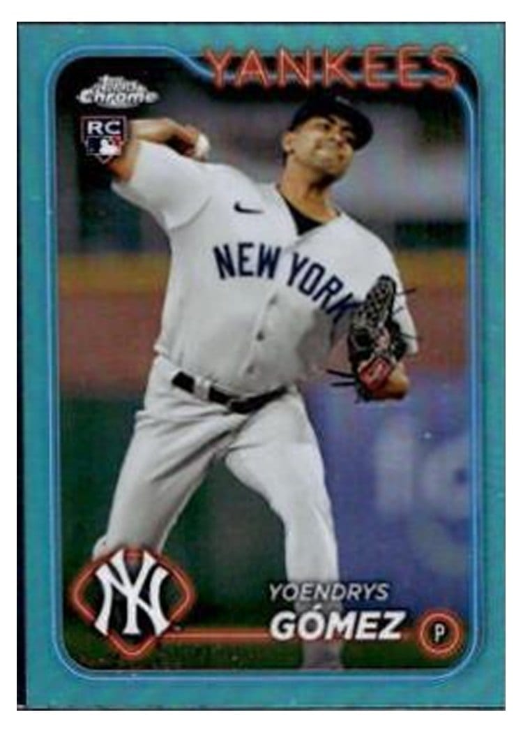 2024 Topps Chrome Base Set Yoendrys Gómez #160 card