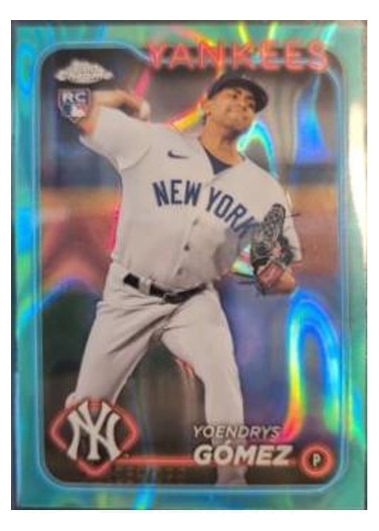 2024 Topps Chrome Base Set Yoendrys Gómez #160 card