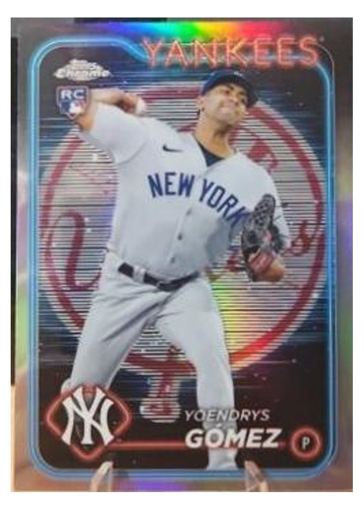 2024 Topps Chrome Base Set Yoendrys Gómez #160 card