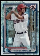 2024 Bowman Chrome Prospects Yohandy Morales #BCP-52 card