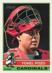 2025 Topps Heritage Base Set Yohel Pozo #683 card