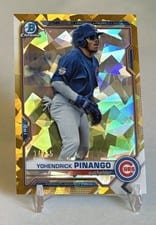 2021 Bowman Draft Sapphire Yohendrick Pinango #BDC-25 card