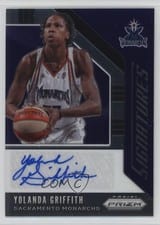 2020 Panini Prizm WNBA Signatures Yolanda Griffith #SG-YGF card